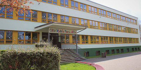 Eingangsbereich Grundschule Forst Mitte 
